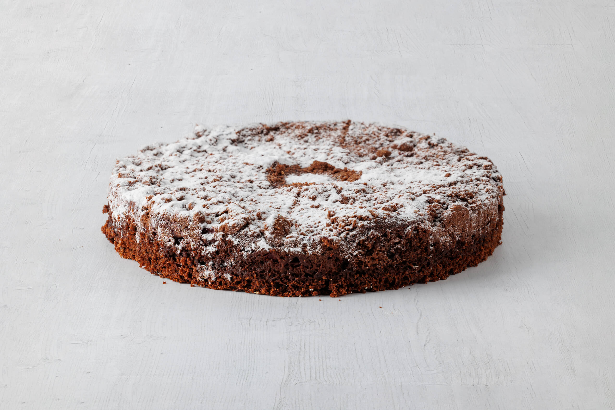 Schoko Kirschkuchen, mit Streuseln