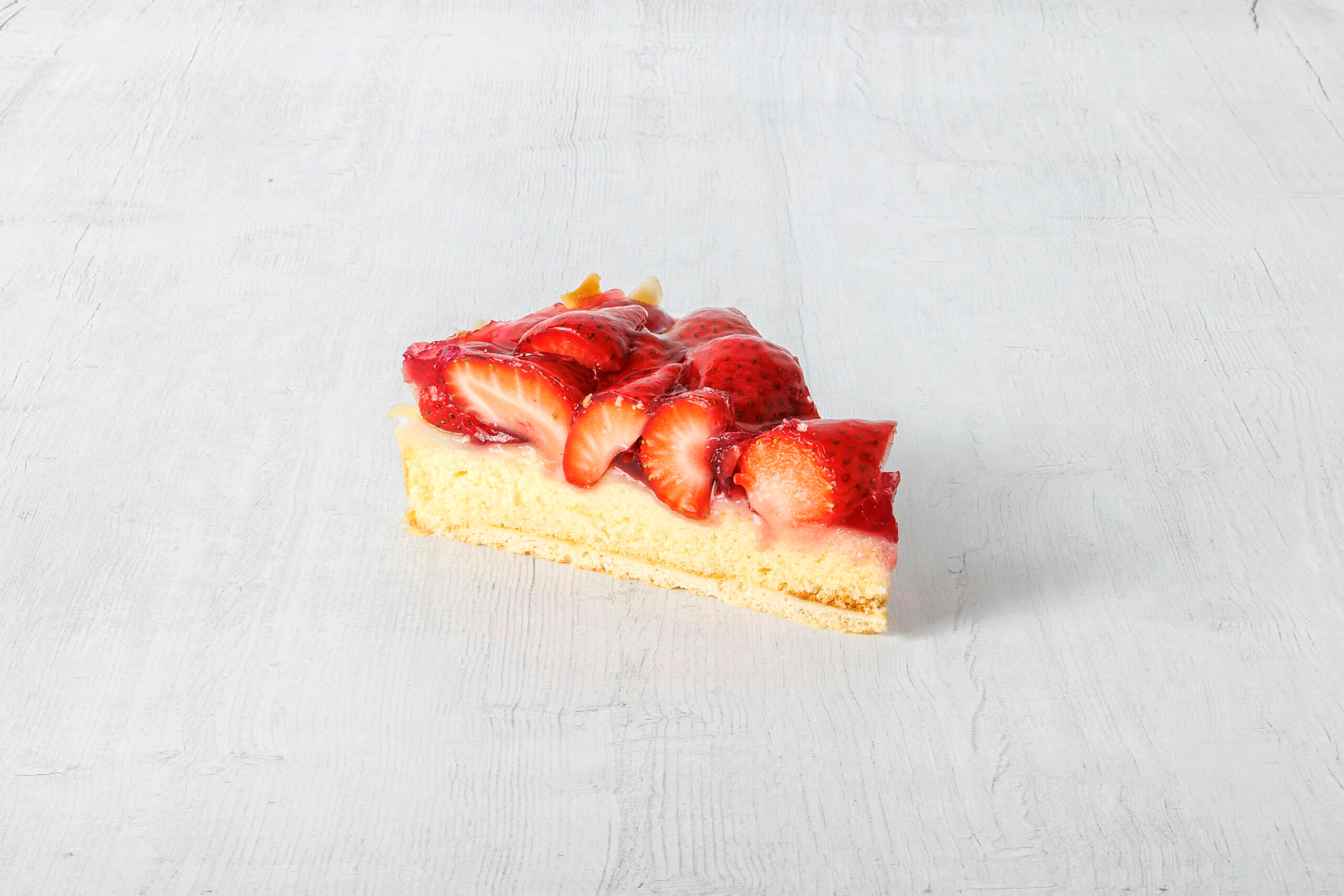 Erdbeertorte, Stückchen