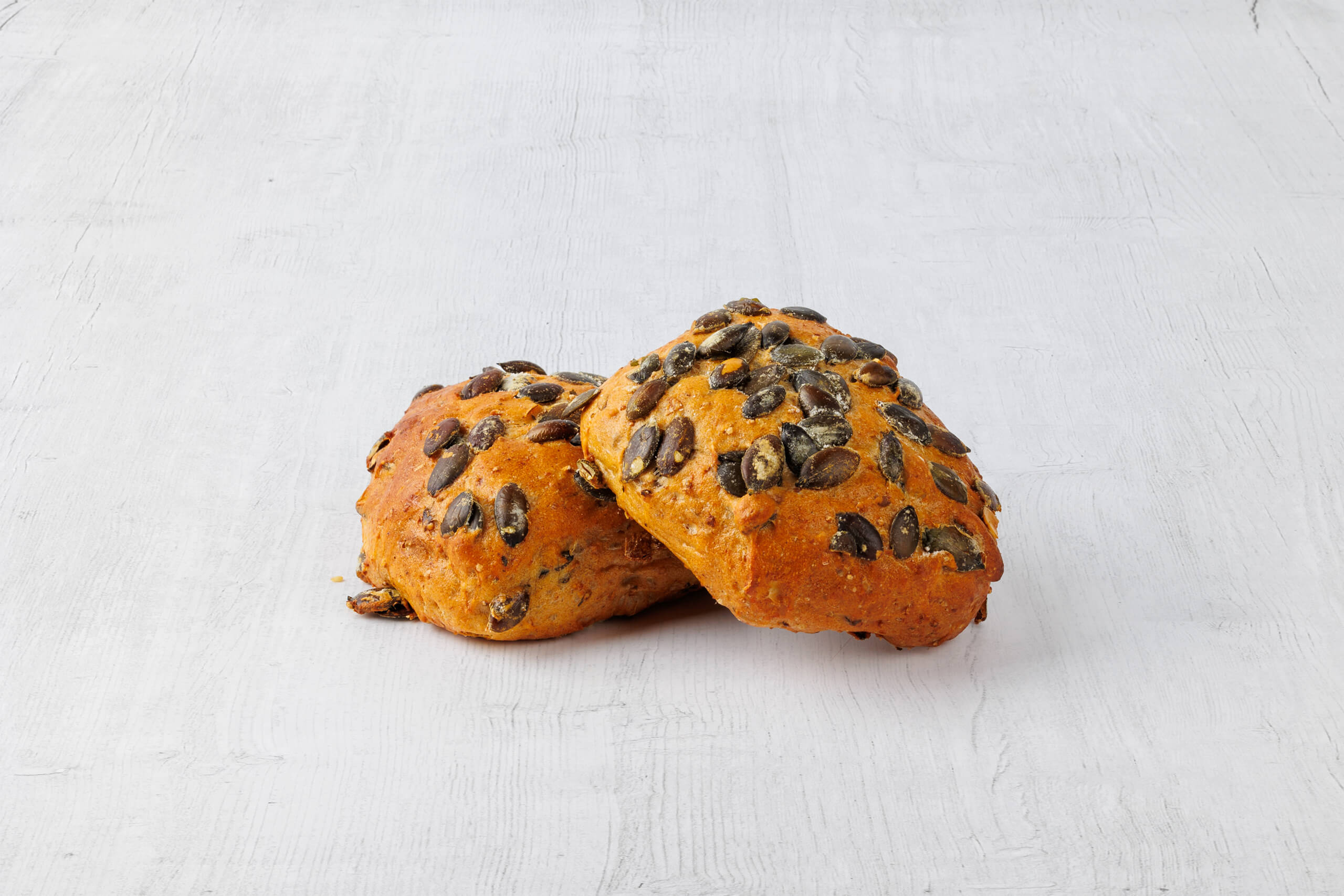 Kürbiskernbrötchen